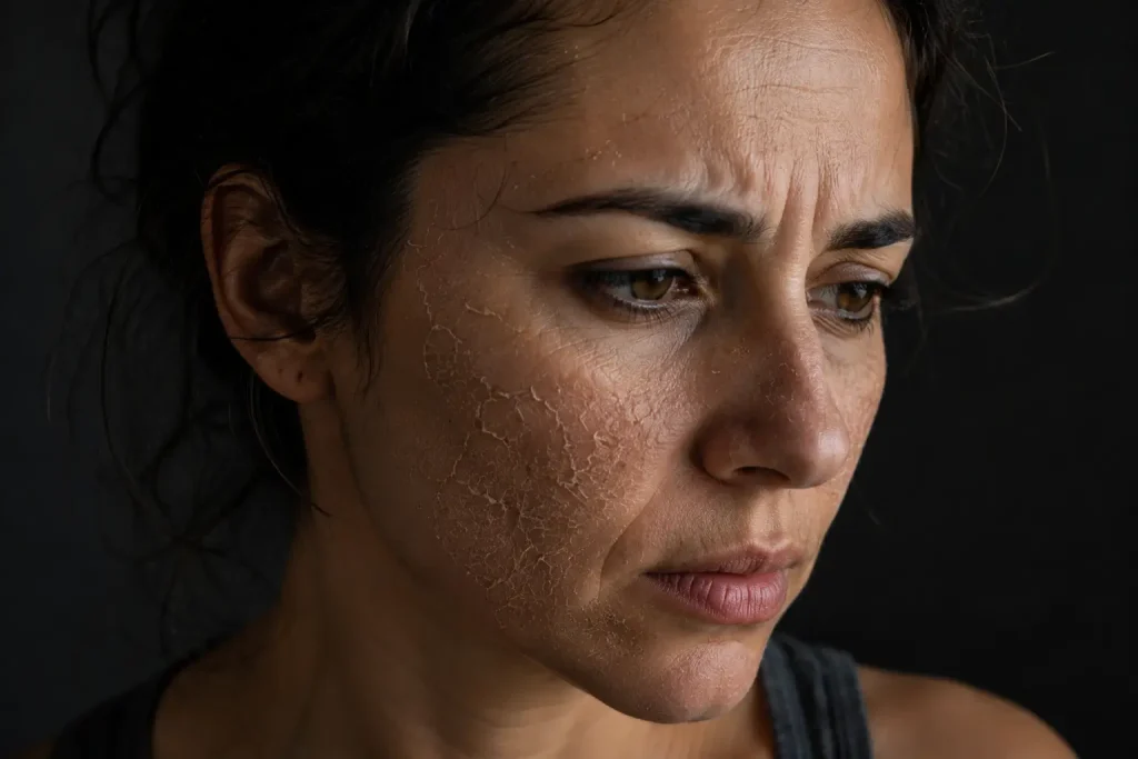 dry cracked skin