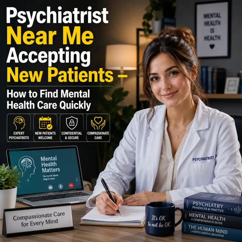 Psychiatrist Near Me Accepting New Patients – How to Find Mental Health Care Quickly